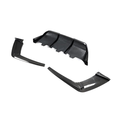 Carbon Fibre Rear Bumper Diffuser for BMW F06 F12 F13 M6 M Sport 2013-2016-carbonizeduk