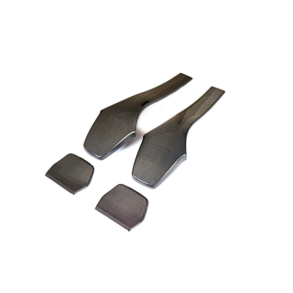 BMW M2 M3 M4 Seat Back Covers In Pre Preg Carbon Fibre (F87, F80 & F82)-carbonizeduk
