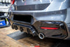 BMW 1 SERIES F20 F21 REAR DIFFUSER FACELIFT LCI M PERFORMANCE-carbonizeduk