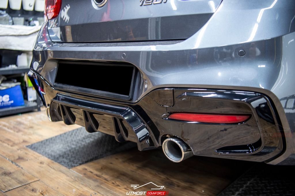 BMW 1 SERIES F20 F21 REAR DIFFUSER FACELIFT LCI M PERFORMANCE-carbonizeduk