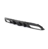 Mercedes Benz C63 W205 Carbon Fibre Rear Bumper Diffuser+ with brake lights-carbonizeduk