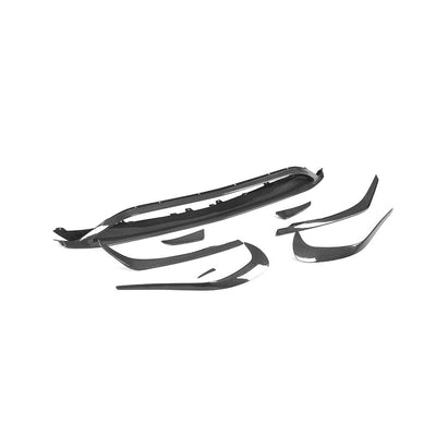 Mercedes Benz A45 AMG Carbon Fibre 8 Piece front splitter 13-18-carbonizeduk