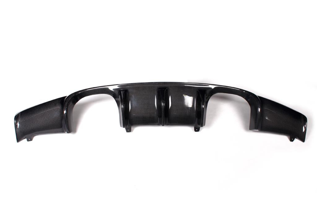 BMW E92/E93 CARBON FIBRE V STYLE DIFFUSER 2007-2013-carbonizeduk