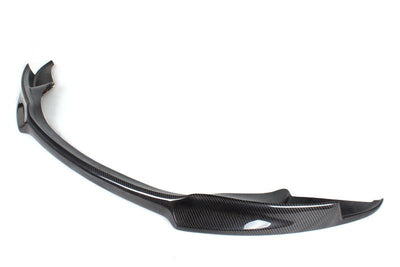 BMW E92 E93 CARBON FIBRE V STYLE FRONT LIP 2007-2013-carbonizeduk