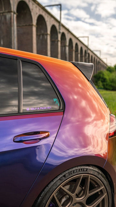 Volkswagen Golf MK7/7.5 GTI / R / R Line Oettinger Style Carbon Fibre Spoiler (2013 - 2019 Models)-carbonizeduk