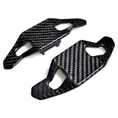 AUDI URUS STYLE STEERING WHEEL PADDLE SHIFTERS AGGRESSIVE A3 S3 RS3 R8 Q7 TTRS TT SQ8 RSQ8 ETRON + more-Vehicle Parts & Accessories-carbonizeduk