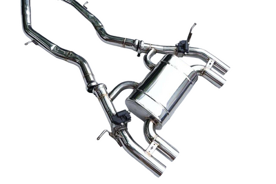 F80 F82 F83 M3 M4 VALVETRONIC CAT-BACK EXHAUST SYSTEM + CARBON TIPS X4-carbonizeduk