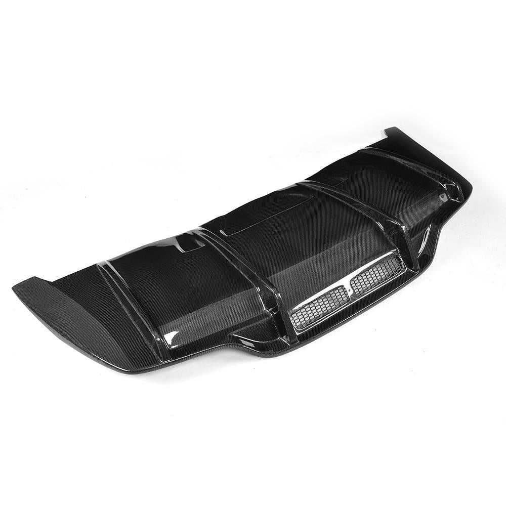 Carbon fiber Rear Diffuser PSM Style - Mercedes Benz W205 C63 AMG Coupe 2-Door 15-17-carbonizeduk