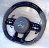 Mercedes Benz Carbon Fibre + Alcantara F1 steering wheel C63 E63 GLA CLA AMG GT A-CLASS C-CLASS-carbonizeduk