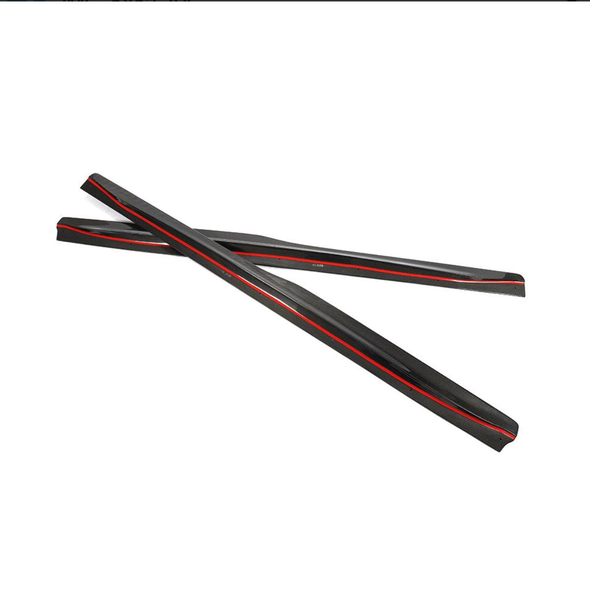 BMW F80 M3 Carbon Fibre Side Skirt Extension winglets 12-17-carbonizeduk