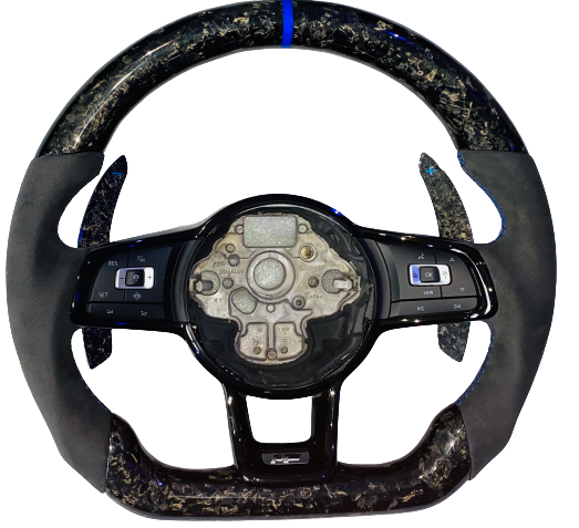 VOLKSWAGEN GOLF R MK7/7.5 steering wheel (CUSTOMISE YOUR OWN)-Steering wheel-carbonizeduk