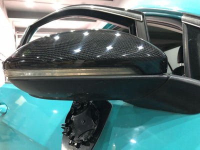 Golf R MK7-7.5 Carbon Fibre Replacement Mirrors-carbonizeduk
