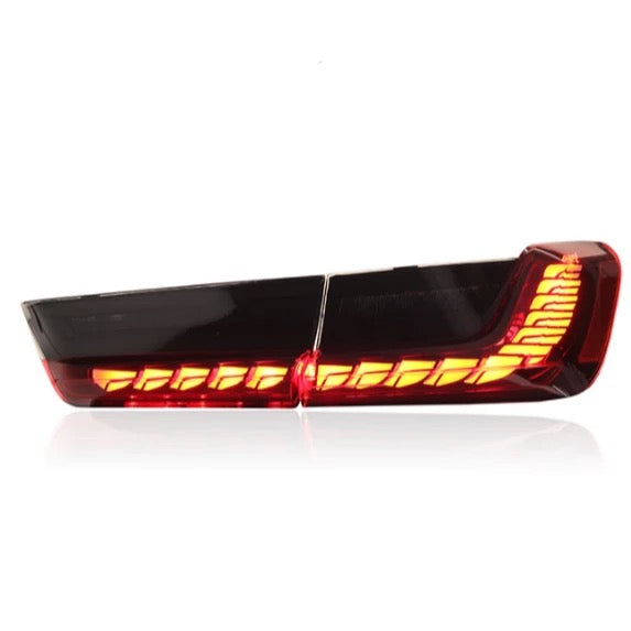 BMW CS / GTS Style G Series OLED Rear Tail Lights For G20 M340i 330E 330i 325 G20 G28 & G80 M3 2020-2021-carbonizeduk