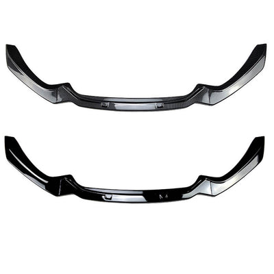 BMW F20 F21 LCI 2015-2019 Gloss Black Front lip Splitter by CBUK-carbonizeduk