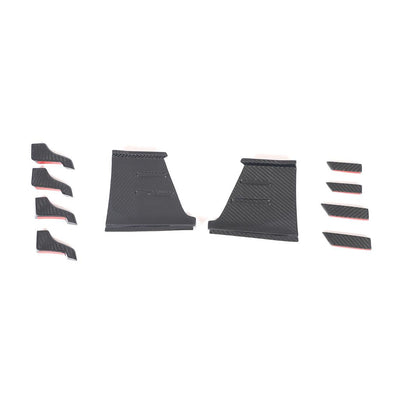 Audi RS4 Avant B9 Dry Carbon Fibre Front Lip splitter Kit 2019+-carbonizeduk