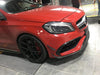 Mercedes Benz A45 AMG Carbon Fibre 8 Piece front splitter 13-18-carbonizeduk