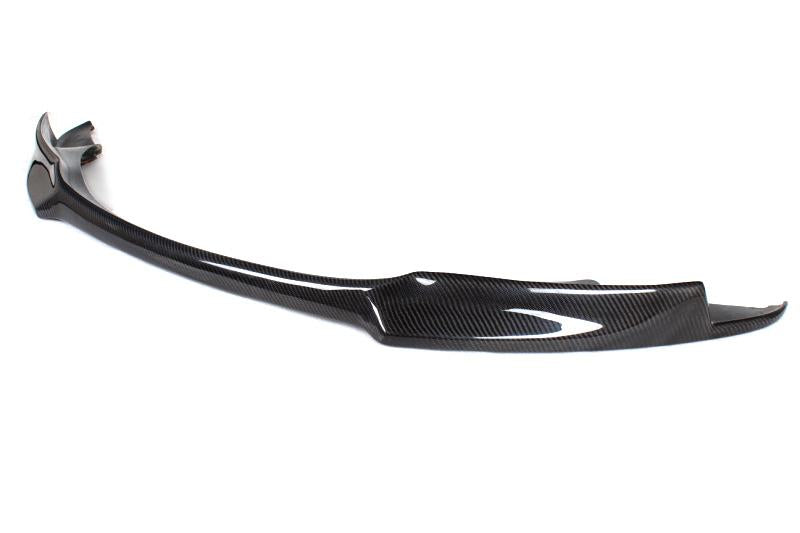 BMW E92 E93 CARBON FIBRE V STYLE FRONT LIP 2007-2013-carbonizeduk