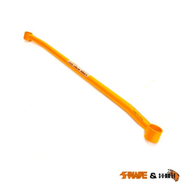 SWAVE & SUMMIT REAR LOWER LONG 2-POINT AXLE SUBFRAME TIE BAR FOR HYUNDAI I30 & I30N-carbonizeduk