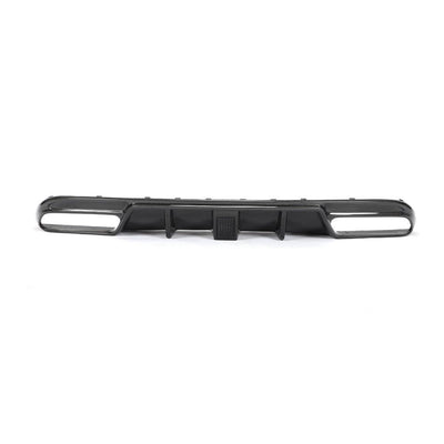 Mercedes Benz C63 W205 Carbon Fibre Rear Bumper Diffuser+ with brake lights-carbonizeduk