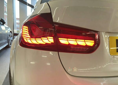 BMW 3 SERIES F30 F80 M3 CS GTS OLED CS STYLE REAR TAIL LIGHTS 2013-2019-carbonizeduk