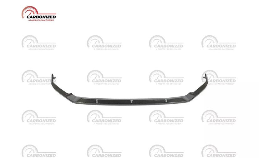 Volkswagen Golf R MK7 Carbon Fiber front lip splitter-carbonizeduk