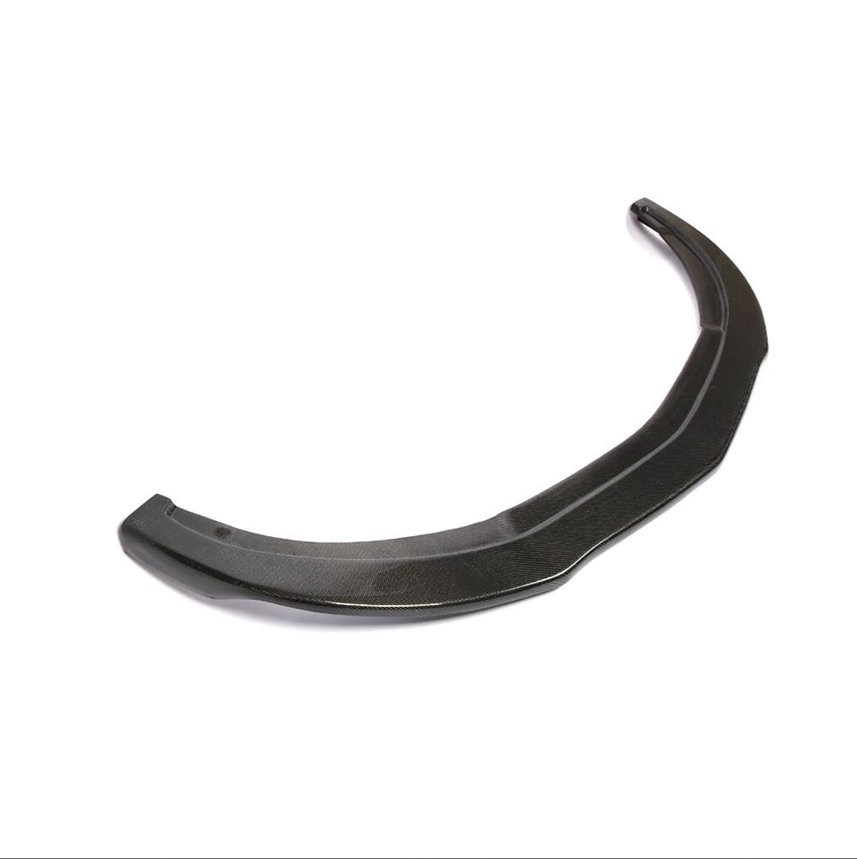 Mercedes Benz A Class W176 Revozport style Carbon Fibre Front Splitter 2013- 2015-carbonizeduk