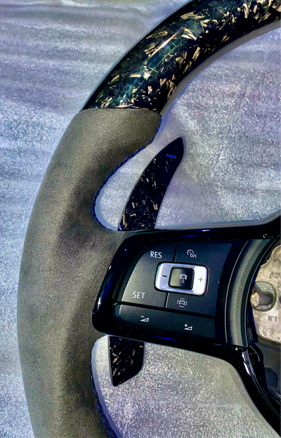 VOLKSWAGEN GOLF R MK7/7.5 steering wheel (CUSTOMISE YOUR OWN)-Steering wheel-carbonizeduk