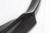 BMW E92 E93 CARBON FIBRE V STYLE FRONT LIP 2007-2013-carbonizeduk