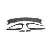 Mercedes Benz A45 AMG Carbon Fibre 8 Piece front splitter 13-18-carbonizeduk