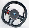 BMW M2 M3 M4 M5 M6 M140i Carbon Fibre F1 Style Carbon Fibre & Alcantara Steering Wheel-custom steering wheel-carbonizeduk